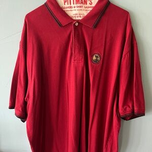 PGA Tour Pebble Beach Golf Links Men’s Red Polo Size XXL